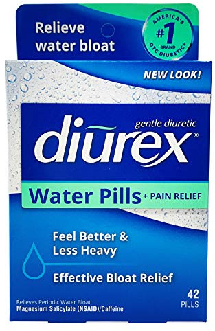 Diurex Water Pills, 42 Count Pills (Pack of 6)