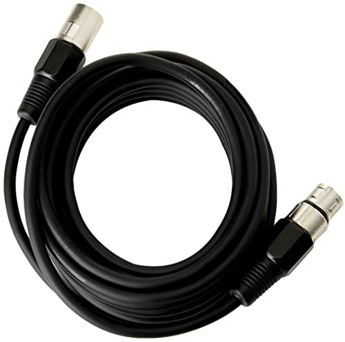 C2G 80380 5m Pro-Audio XLR Male to XLR Female Cable Suitable for DJ Equipment, Jack Extender, Amplifiers, Mixer, Microphone Extension, Drum, Speakers, Amp and More