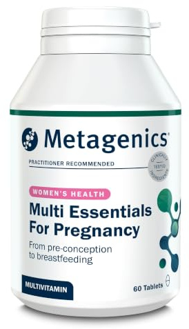 Metagenics Multi Essentials for Pregnancy, Multivitamin - 60 Tablets
