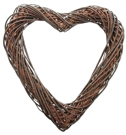 FRANK FLECHTWAREN Türkranz, Dekoherz Naturweide ca. 55 x 60 x 8 cm