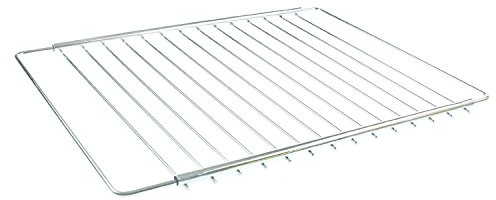 SPARES2GO Ausziehbare verstellbare Ablage aus Edelstahl für Swift Caravan Wohnmobil (310 x 345–565 mm)