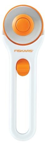 Fiskars Drehbarer Papierschneider, Stahl, 45 mm