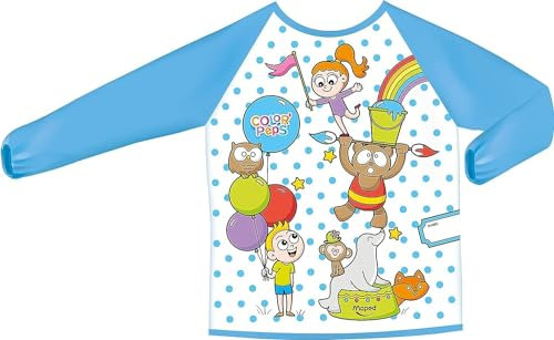 Maped - Kleinkind-Mal-Kittel MY FIRST, 1-3 Jahre, 82-110 cm - bunt, Blau