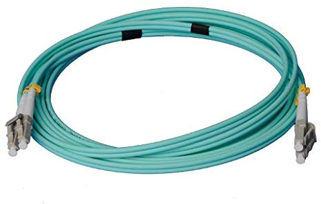 CONBIC Cavo in fibra ottica ottica – 2 m OM3 LC a LC maschio, cavo patch duplex 50/125 – fibra ottica 2 metri