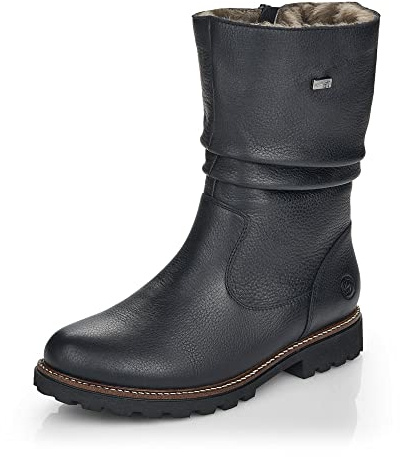 Remonte Damen Schlupfstiefel D8477, Frauen Stiefel,lose Einlage,wasserabweisend,remonteTEX
