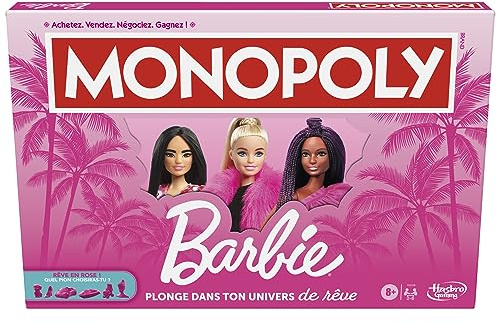 Monopoly Juego de Mesa: edición Barbie