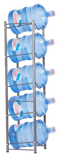 Soporte para Botella de Agua de 5 galones Soporte para Jarra de Agua,Estante para Jarra Enfriador de Agua de Alta Resistencia,Estante Organizador de Almacenamiento de Agua para jarras