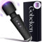 Gobeken Vibrator Vibration für frauen, Dildo mit 10 Vibrationsintensitäten, Sex spielzeug für die frau paare 20 Vibrationsfrequenzen, Vibratorensets für frauen klitoris Massagestab, Massage Schwarz