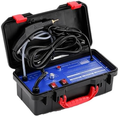 Vaporizador portátil multiusos, limpiador a vapor de 3200 W, máquina de limpieza a vapor de alta presión, sin tanque, integrado y resistente for cocina, baño, asiento de automóvil, muebles, piso