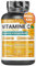 Vitamina C 1000 mg Liberación Lenta, 200 Tabletas 100% Veganas (1 al Día/6+ Meses), Suplemento Ácido Ascórbico y Vitamina C Pura, Sistema Inmunitario, Huesos, Piel, Fatiga y Formación De Colágeno