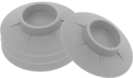 HOOTNEE 4pcs Washing Machine Anti Vibration Pads Rubber Feet Nonslip Stoppers for Tumble Dryer Foot Pads Gray