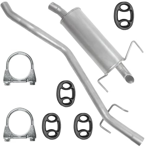 POLMOstrow Auspuff für Opel Astra 3 III H 2004-2009 | Abgasrohr und Endtopf, Motoren: 1.9 CDTI, GTC, Fließheck, Kombi Caravan