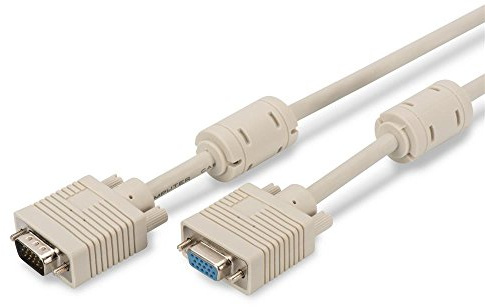 Digitus AK-310203-100-E Câble AWG28 10 m Beige, Argent
