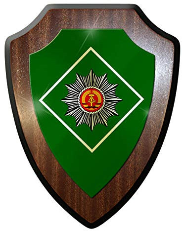 Escudo placa/puerta - voluntad popular Policía Vopo DDR este Alemania #11981