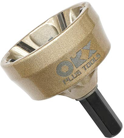 ORXPLUS TOOLS Deburring External Chamfer Tool, Tungsten Blade, Drill Bit, Remove Burrs - Fits 1/2-1 3/8 (13mm-35mm)