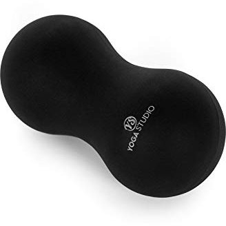 Yoga Studio Trigger Point - Bola de masaje de cacahuete (negro