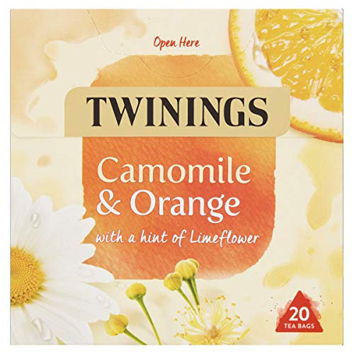 Twinings Camomile and Orange Herbal Tea bags, 20 Tea bags