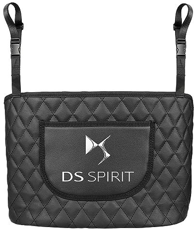 BrohN Sac de Rangement Multifonction en Cuir siège de Voiture Sac de Rangement Dossier de siège de Voiture pour DS Spirit DS3 DS4 DS4S DS5 5LS DS6 DS7 DS9 Wild Rubis e-Tense,Big