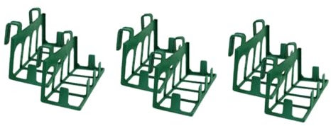 BESPORTBLE 6 Pcs Podium Fleur Stand Rack Rail Planteur Panier Suspendu Patio Planteur Stand Fleur Table Pièce Maîtresse Pot De Fleur Support Bouquet De Mariage Titulaire Support Floral