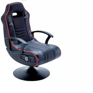 Genuine X Rocker Blackout 2.1 Audio Junior Gaming Chair Black/Red