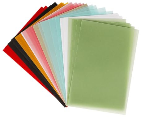 Generic 100pcs Printer Paper Printing Paper Tracing Parchment Colored Cardstock Colored Tissue Candy Tissue Tracing Transfer Litmus