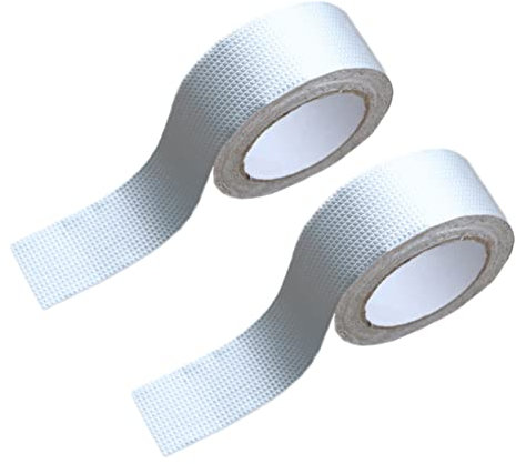 iplusmile 2 Piezas Parche De Fugas Cinta Butílica Para Reparación De Fugas Cinta Selladora Para Parchar Techos Material De Aluminio