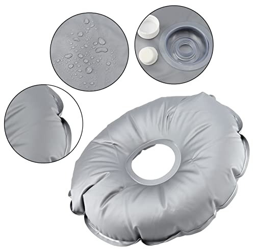 WPKD BLUEIY Gewichtstasche,Gewichte für Sonnenschirmständer,Schirmständer Gewichtstasche,Rund,PVC-Material,für Sonnenschirmständer, Strandschirm (Hält 7 kg Wasser)