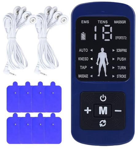 Period Pain Simulator, Gerät Schmerztherapie, Wehensimulator mit 8 Modi und 8 Elektroden Pads für Muskelaufbau Schmerzlinderung und Muskeltraining, Perioden Simulator für Männer Frauen
