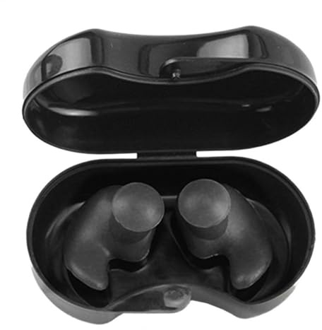 Tappi per le orecchie da surf: struttura in morbido silicone, design riutilizzabile e lavabile, protezione per le orecchie impermeabile, guarnizione comoda | Snorkeling Nuoto Doccia Surf Sport acquati