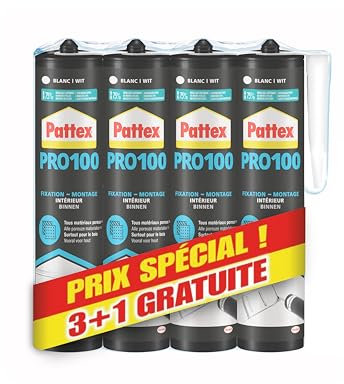 PATTEX COL.FIXAT.PL100 LOT.3CART+1GRAT