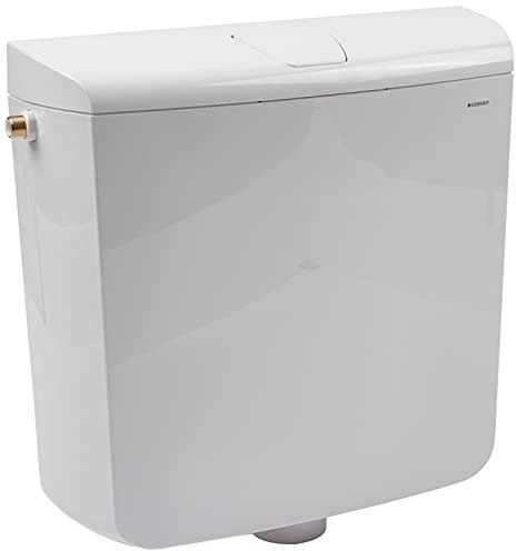 Geberit SCACAS0010CA AP110 Spülbox, Stopptaste, 9 l, Weiß