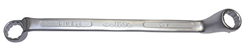 Solido Doble Anillo Llave acodada de profundidad (acodada, 152912143