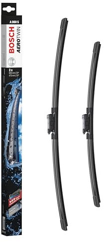 Bosch Wiper Blade Aerotwin A860S, Length: 600mm/475mm − Set of Front Wiper Blades
