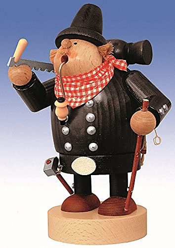 Rökarfigur Zimmermann 21 cm NY rökningsfigur rökare rökare rökare Erzgebirge