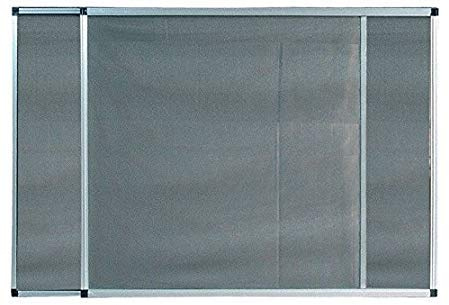 MAURER Zanzariera Multidirezionale Grigia 75x100 (193) cm. con Spazzolino