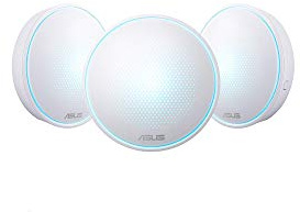 ASUS Lyra White Wireless LAN Access Point - WLAN Access Points (IEEE 802.11a, IEEE 802.11ac,IEEE 802.11b,IEEE 802.11g,IEEE 802.11n, 10,100,1000 Mbps, Ethernet (RJ-45), WPA2-PSK, 110-240, 50/60)