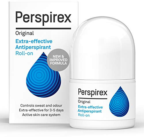 PERSPIREX Extra Strength Antiperspirant Roll On ORIGINAL 20ml - Fresh Scent 3+ days Odour Protection, Perspirex is an extra strength deodorant brand.