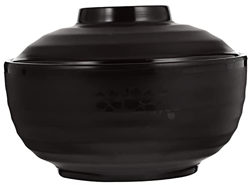 HEMOTON Suppenschüssel 550Ml Mit Deckel Kreatives Design Für Heiße Und Kalte Speisen Ideal Für Küche Haushalt Und Restaurant