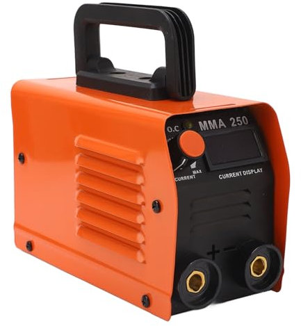 Poste a Souder électrodes, Poste a Souder Arc Compacte Poste à Souder Inverter, DC 220V VRD IGBT MMA Soudage électriques Soudeuse à L'arc Machine à Souder Les Baguettes Soudeuse à électrodes, EU Plug