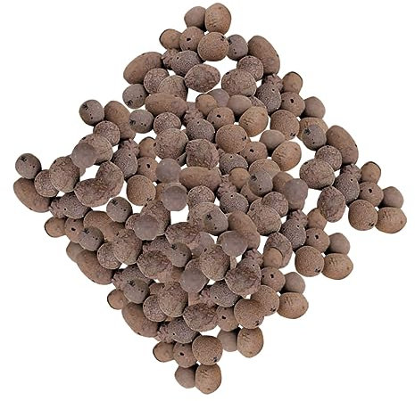 Sosoport Ceramsita Absorbente y Retenedora De Agua Para Drenaje Ceramsita De Para Jardinería Guijarros Para Plantas Artículos De Jardinería Transpirable Para Macetas De Bolas De