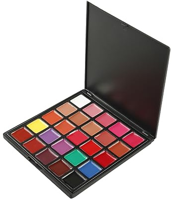 Paleta de Labiales de 25 Colores Pigmento para Mujeres y Niñas