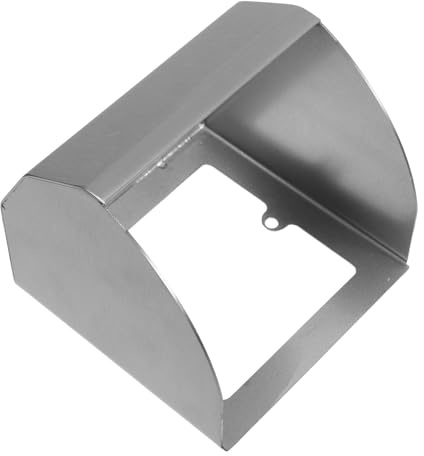 Gatuida Scatola di Presa Elettrica Esterna in Acciaio Inox 201 Resistente al Fuoco Copertura per Prese a Muro Protezione per Stazioni di Ricarica Veicoli Elettrici Adatta per Uso