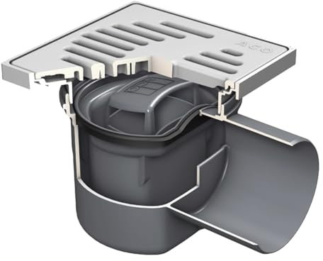ACO Kellerablauf DN 100 197 x 197 mm