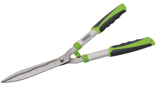 Draper Garden Shears (560mm) | Wave Edge Easy Cut | Carbon Steel Blades | Ergonomic Soft Grip Handles | 97955