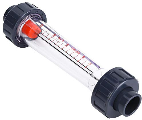 Wasserdurchflussmesser, ABS-Kunststoffrohr-Durchflussmesser 40-400L / H Hochgenauer Wasserdurchflussmesser