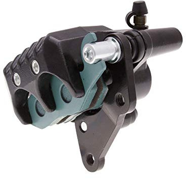 VANEZ Bremssattel/Bremszange vorne schwarz komplett kompatibel für Aprilia Sport City One, Gilera