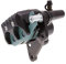 VANEZ Bremssattel/Bremszange vorne schwarz komplett kompatibel für Aprilia Sport City One, Gilera