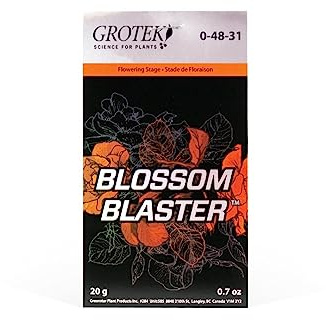 GROWMANIA Fertilizante Blossom Blaster Grotek 20 gr para Plantas | Abono Estimulador para Floración de Cultivos | Fertiestimulador de Gran Crecimiento de Plantas