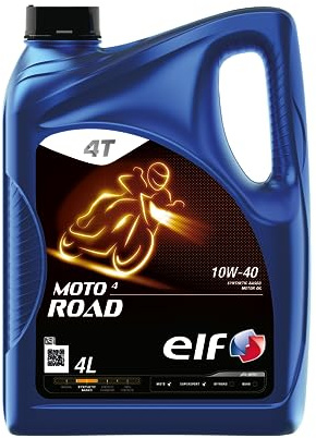 ELF Moto 4T Road 10W40 Motorcycle Oil 4-Stroke Engine Oil - API SN, JASO MA2-4L