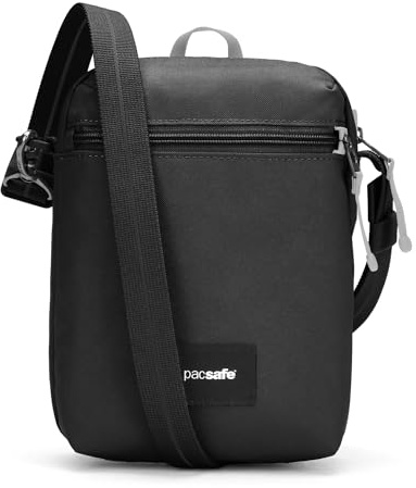 Pacsafe Unisex Go Anti-Theft Festival Crossbody, en storlek, Kolsvart, En storlek